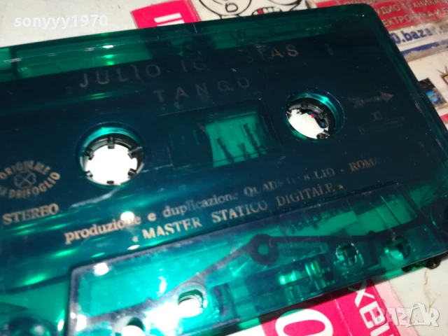 JULIO IGLESIAS-ORIGINAL TAPE-ВНОС ITALY 1506251722, снимка 12 - Аудио касети - 50674841