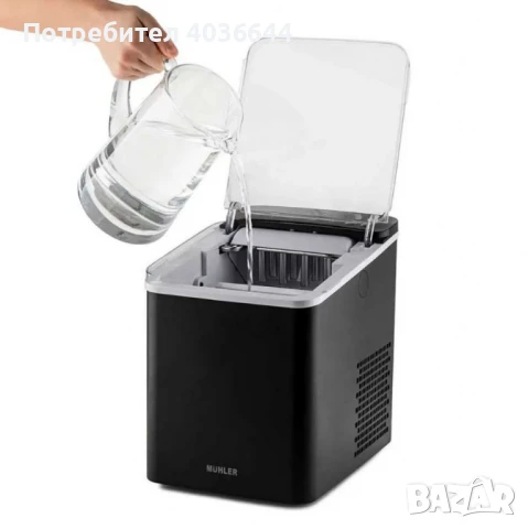 Ледогенератор Muhler MI-1355 — бързо производство на лед за всякакви поводи, снимка 4 - Други - 50653790