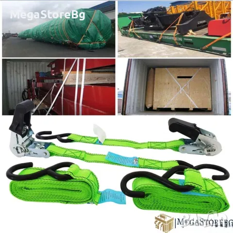 Колан за притягане - 25мм х 5м 2бр./к-т, снимка 2 - Аксесоари и консумативи - 47300379