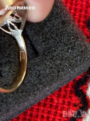 Руски златен пръстен, снимка 4 - Пръстени - 53063889