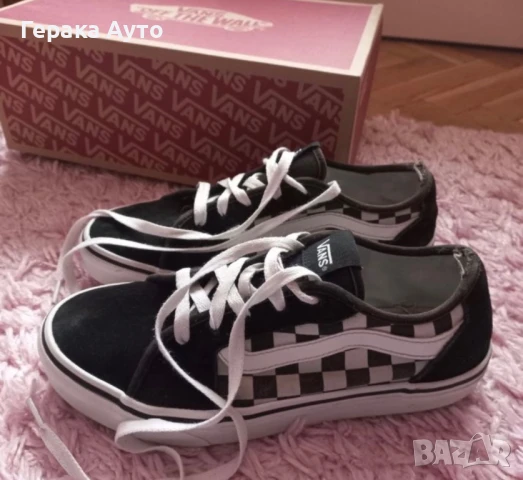 Vans обувки, черно и бяло