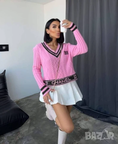 пуловер chanel, снимка 2 - Блузи с дълъг ръкав и пуловери - 51427491