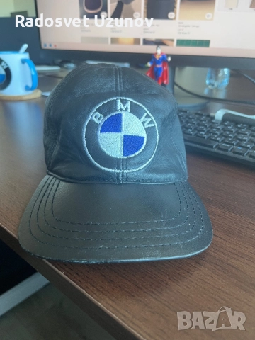 Кожена  шапка BMW