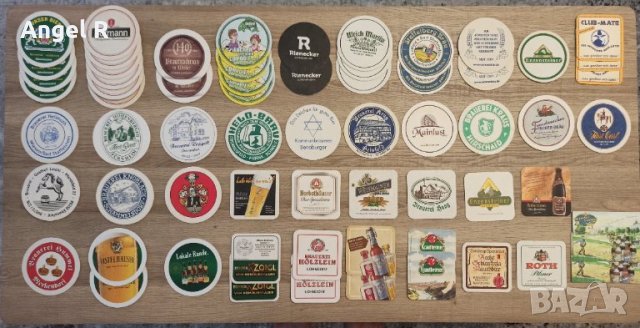 Лот подложки за бира от баварски пивоварни