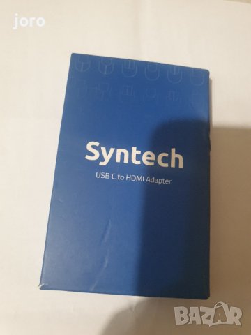 syntech usb c to hdmi adapter, снимка 2 - Друга електроника - 40865596