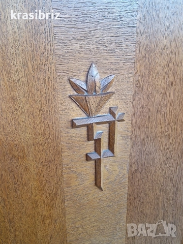 Античен Масивен Гардероб-внос от Германия!, снимка 7 - Гардероби - 51777925