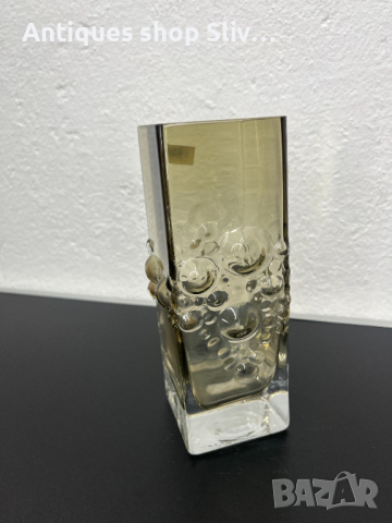 Немска кристална ваза - Gral. №5141, снимка 4 - Колекции - 44629996
