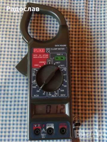 FUKE мултицет амперклещи, снимка 3 - Други инструменти - 53232845