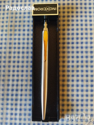 нова химикалка INOXCROM, снимка 2 - Ученически пособия, канцеларски материали - 53791695