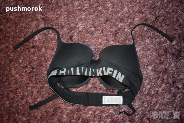 Calvin Klein Black Bra 75D – дамски сутиен, снимка 4 - Корсети, бюстиета, топове - 42261957