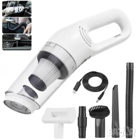 Преносима многофункционална ръчна прахосмукачка за дома и автомобила, снимка 5 - Прахосмукачки - 49336083