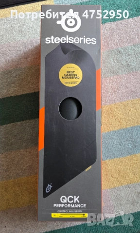 Геймърски пад SteelSeries, QCK Performance, снимка 6 - Клавиатури и мишки - 53692223