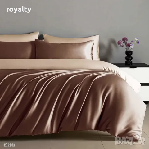Луксозен комплект от висококачествен памучен сатен, снимка 15 - Спално бельо - 49126722