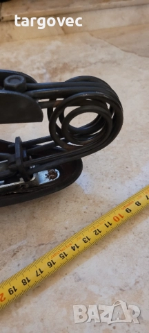 уникална старинна мотоциклетна седалка с пружини, снимка 4 - Части за велосипеди - 52139014