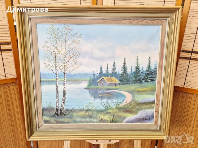 Картина масло върху платно 