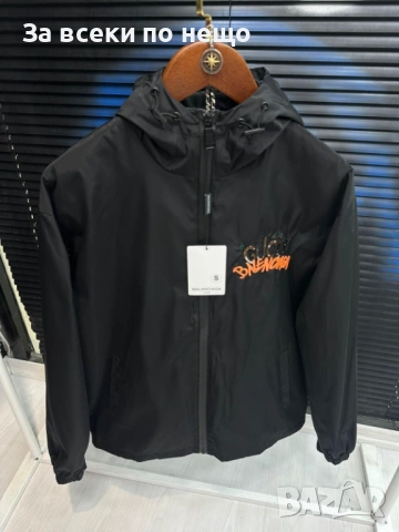 Balenciaga Мъжка Ветровка🔝Мъжко Пролетно Яке🔝Мъжко Есенно Яке - 2 Цвята Код NGHSP53