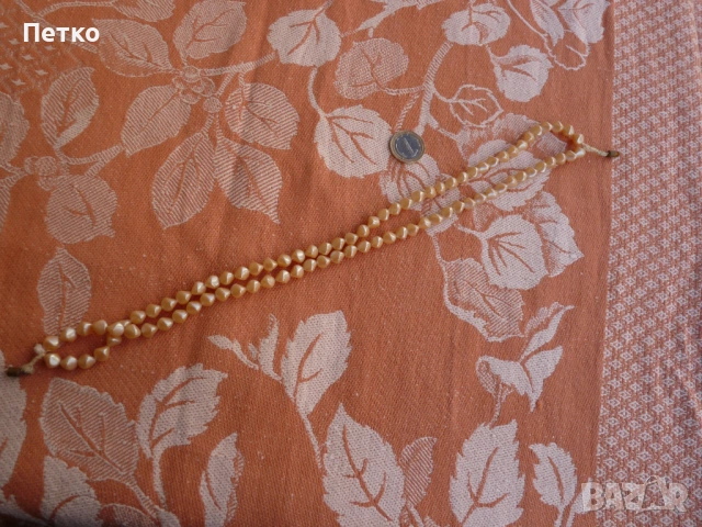 Стар гердан седеф, снимка 2 - Антикварни и старинни предмети - 53133505