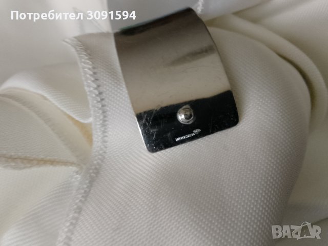 Стара стилна дамска гривна новохром, снимка 3 - Антикварни и старинни предмети - 41442676