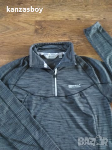 Regatta Black Womens Yonder Half Zip Fleece - дамска термо блуза КАТО НОВА, снимка 3 - Спортни екипи - 41878507