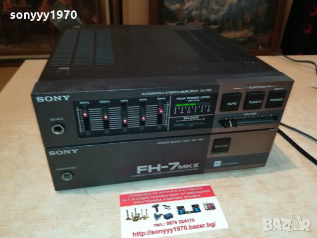 sony fh-7 mk ll amplifier made in japan 1009211204, снимка 8 - Ресийвъри, усилватели, смесителни пултове - 34088112