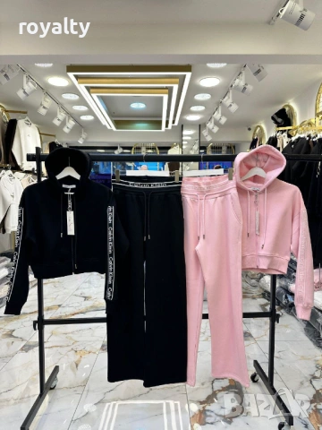 Calvin Klein Дамски Комплект Два Цвята ХИТ Модел Двуконечна Вата  