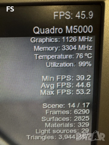 Видеокарта Nvidia Quadro M5000 8GB GDDR5, снимка 8 - Видеокарти - 55713288