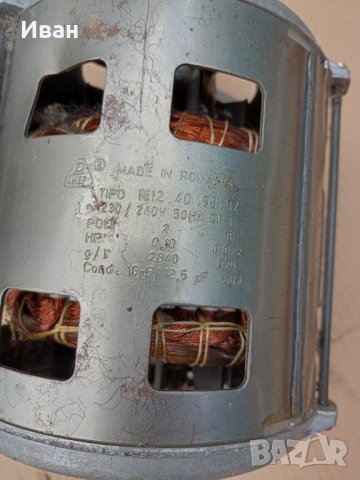 Продавам ДВИГАТЕЛ IMEP M12.40.98.12 (Indesit), снимка 4 - Електродвигатели - 41397763