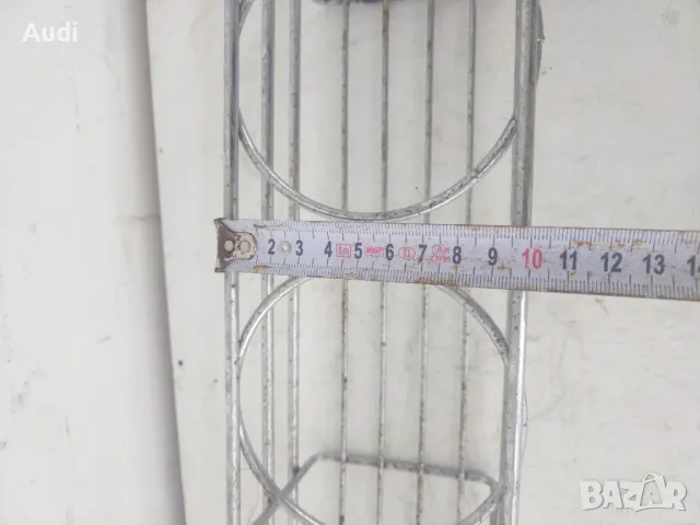 Механизъм стойка за вино ,вода, препарати, за шкаф за кухня с изтегляне. Изработен от неръждаем мета, снимка 3 - Кухни - 49892369