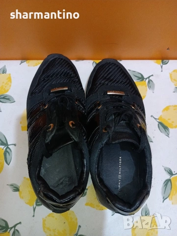 Tommy Hilfiger N 38 кожени , снимка 8 - Маратонки - 53330494