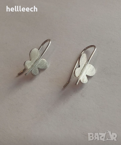 Сребърни обеци