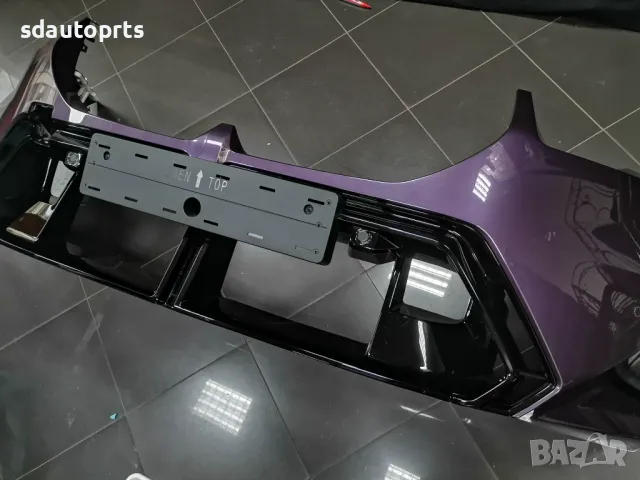 BMW G90 G99 M5 Като Нова Предна Броня Комплект DaytonaViolett, снимка 3 - Части - 49673375