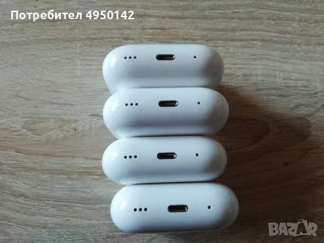 4 броя Apple Airpods Pro 2 A2700 зарядни кутий за части, снимка 3 - Безжични слушалки - 56087747