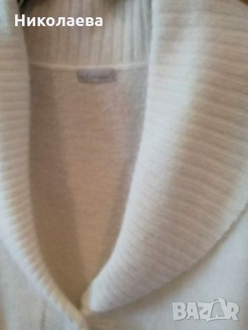 Бледо кремава къса жилетка, XL, снимка 3 - Жилетки - 36014864