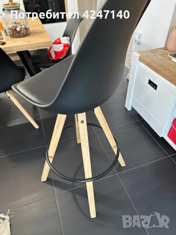 Бар столове, комплект от два броя, снимка 2 - Столове - 50432375