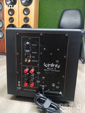 Активен субуфер Infinity PU-1, снимка 7 - Тонколони - 53021939