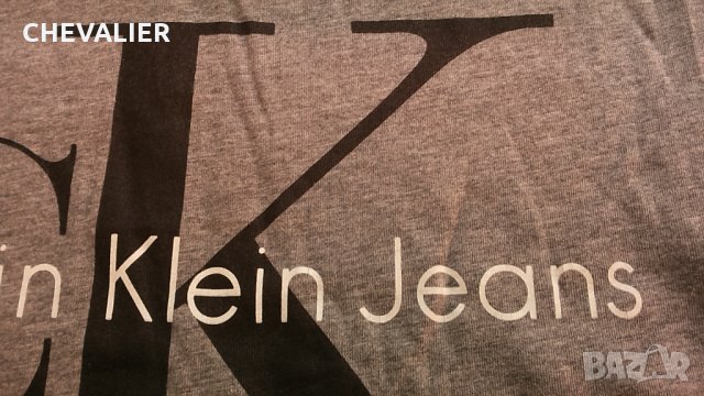 Calvin Klein Jeans размер L тениска 27-40, снимка 4 - Тениски - 34606319