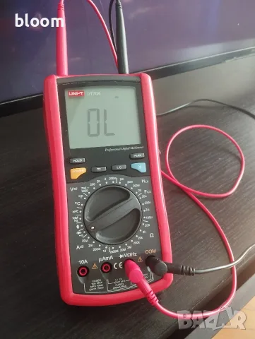 Мултиметър Uni-t UT70A, снимка 2 - Други инструменти - 56163311
