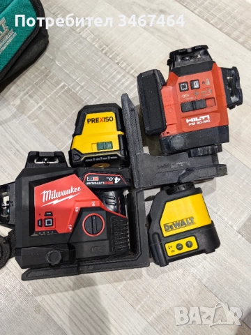 линеен лазерен нивелир