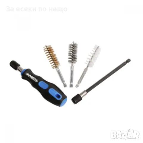 Комплект четки за почистване на цилиндри, втулки, тръби 38 части HAWEK, снимка 4 - Други инструменти - 50366403