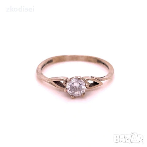 Златен дамски пръстен 1,50гр. размер:54 14кр. проба:585 модел:4931-1