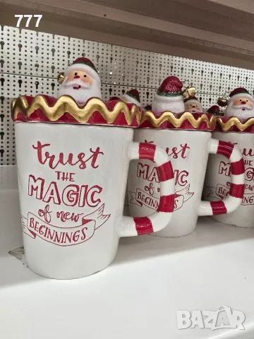 коледни чаши с капак 