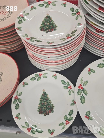 коледни чинии 