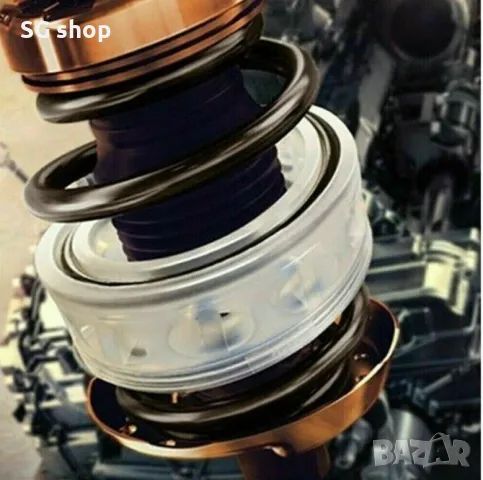 Подложки буфери за пружини от прозрачен уретан 2броя 1кт, снимка 6 - Аксесоари и консумативи - 50091453