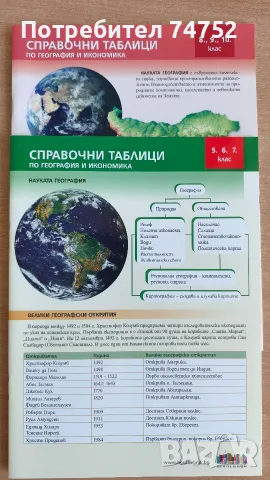 Атласи, учебни тетрадки и контурни карти по История и География , снимка 14 - Учебници, учебни тетрадки - 26442725