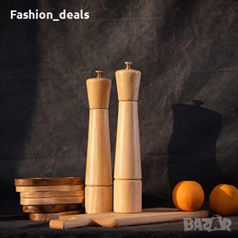 Нов Комплект мелница за сол и пипер с поднос/Неръждаема стомана , снимка 8 - Други стоки за дома - 41573565