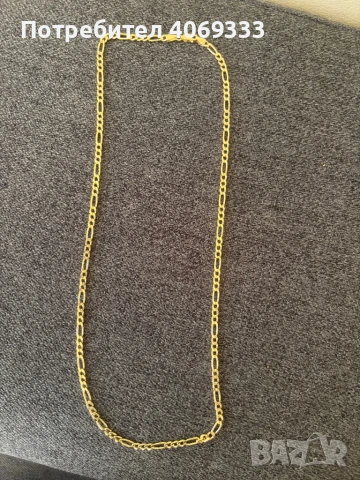 Златно картие 57см 7.34гр 14к , снимка 4 - Колиета, медальони, синджири - 50943963