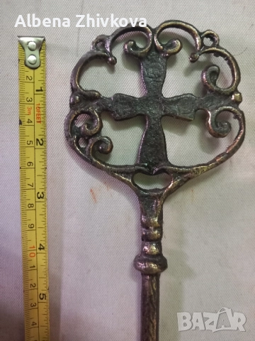 стар ключ 23 см, снимка 6 - Колекции - 51997351