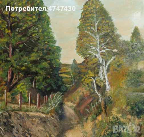 Воин Захаренов маслени бои пейзаж, снимка 8 - Картини - 53629847