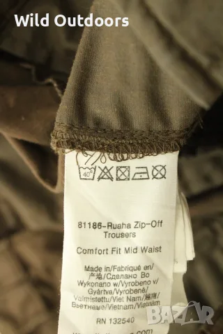 FJALLRAVEN Ruaha Zip-off pants - мъжки панталон, размер 54 (XL), снимка 6 - Екипировка - 56107414