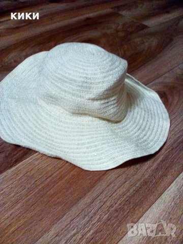Лятна сламена  шапка/Дънкова шапка, снимка 2 - Шапки - 34062907